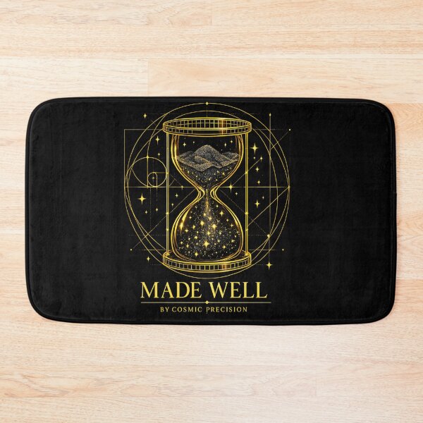 Item preview, Cosmic Denim Hourglass Precision Sacred Geometry Surreal Space Art designed and sold by teemix.