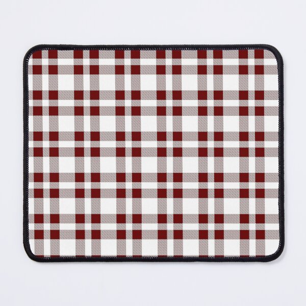 Item preview, Maroon and White Plaid designed and sold by The Plaid Garden.