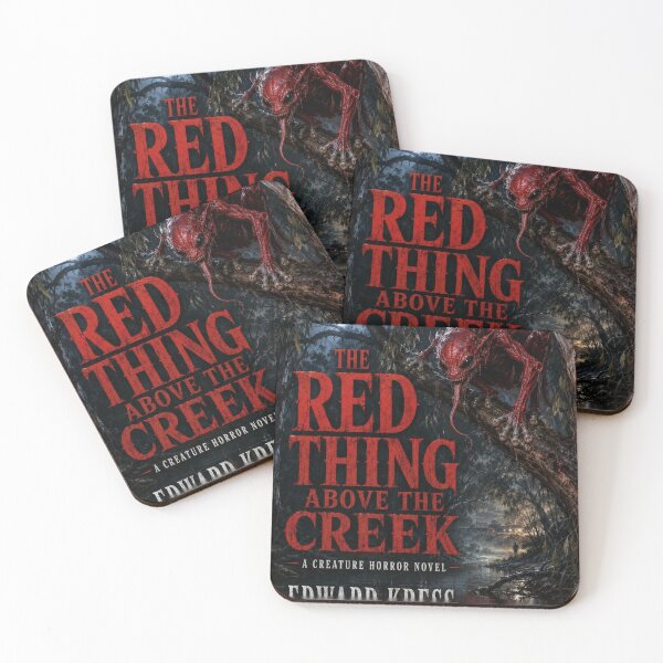Item preview, The Red Thing Above the Creek — Creature Horror designed and sold by PghArt.