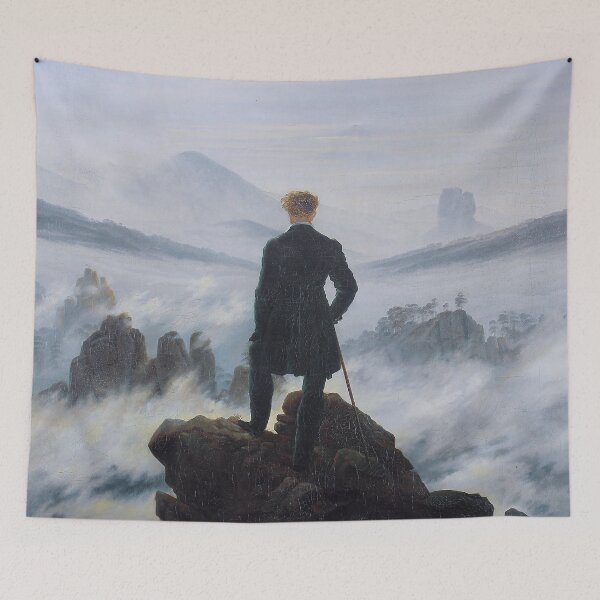 Item preview, Wanderer above the Sea of Fog - Caspar David Friedrich designed and sold by themasters.
