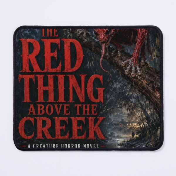 Item preview, The Red Thing Above the Creek — Creature Horror designed and sold by PghArt.