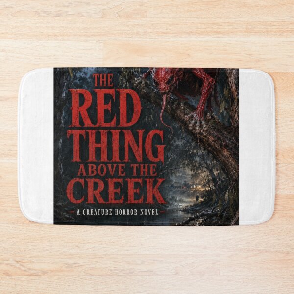 Item preview, The Red Thing Above the Creek — Creature Horror designed and sold by PghArt.