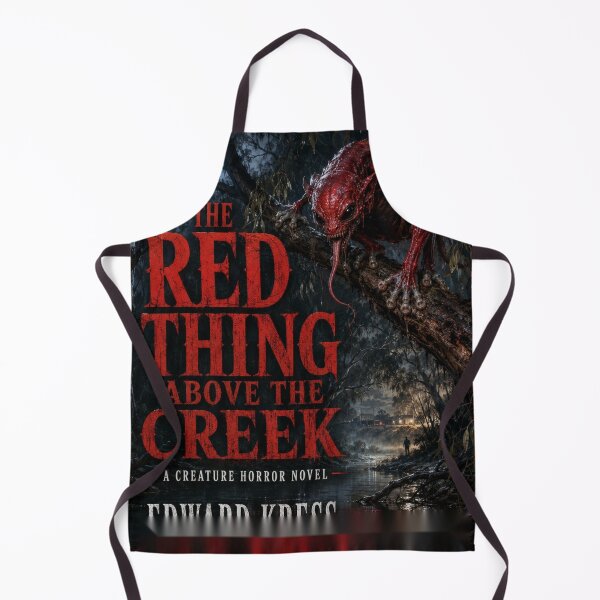 Item preview, The Red Thing Above the Creek — Creature Horror designed and sold by PghArt.