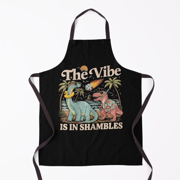 Item preview, The Vibe Is In Shambles Dinosaur Mental Health Awareness designed and sold by JamesCrArt.