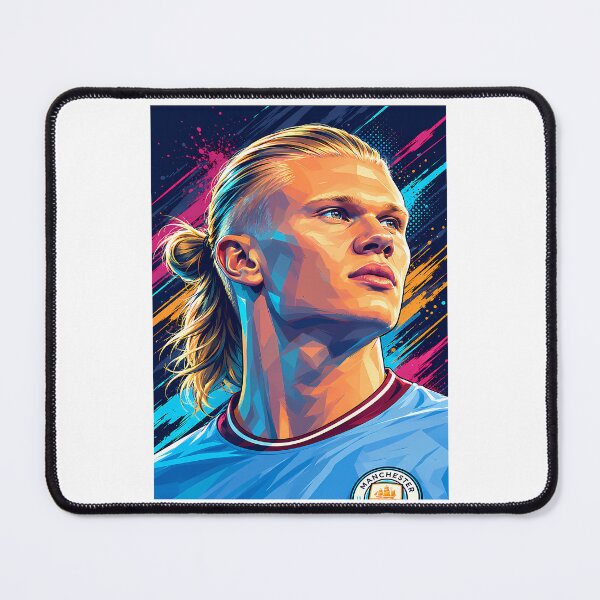 Item preview, Erling Haaland Pop Art Portrait designed and sold by HempressBeads.
