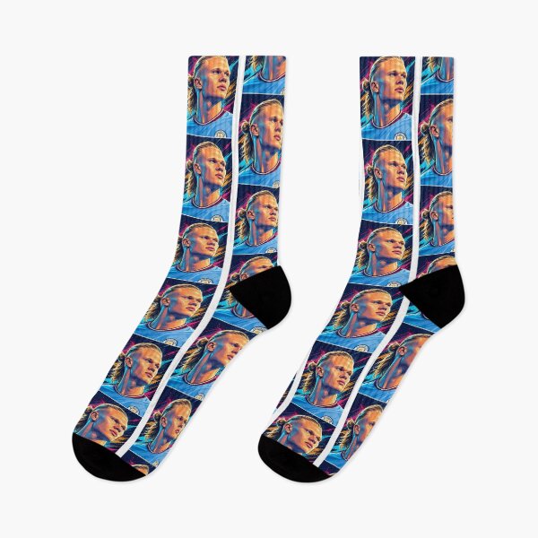 Item preview, Erling Haaland Pop Art Portrait designed and sold by HempressBeads.