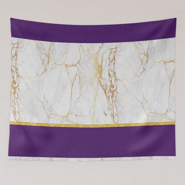Item preview, Marble Gold with purple band pattern design  designed and sold by timizar.