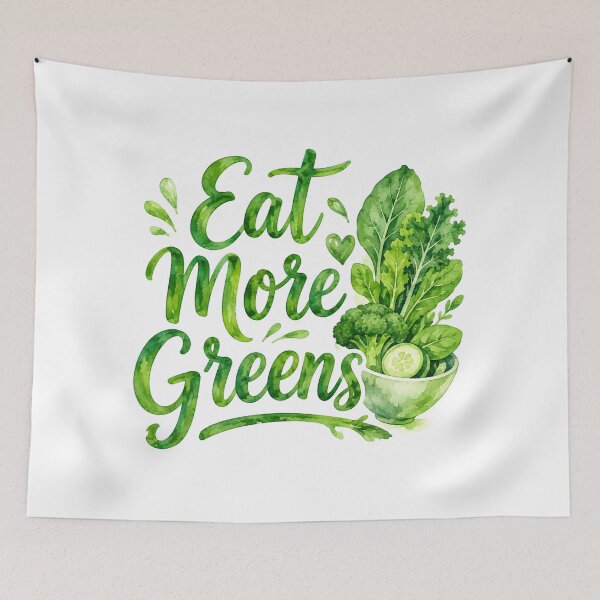 Item preview, Eat more greens designed and sold by nimmitrends.
