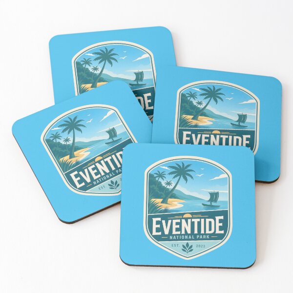 Item preview, Eventide National Park  Nature Landscape designed and sold by FrontierCosmic.