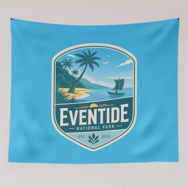 Item preview, Eventide National Park  Nature Landscape designed and sold by FrontierCosmic.