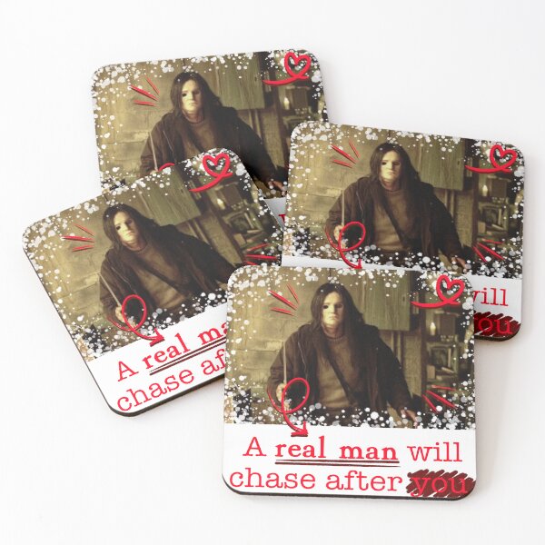 Item preview, A Real Man Will Chase After You. (House of Wax) designed and sold by ☆ allibear Arts ☆.