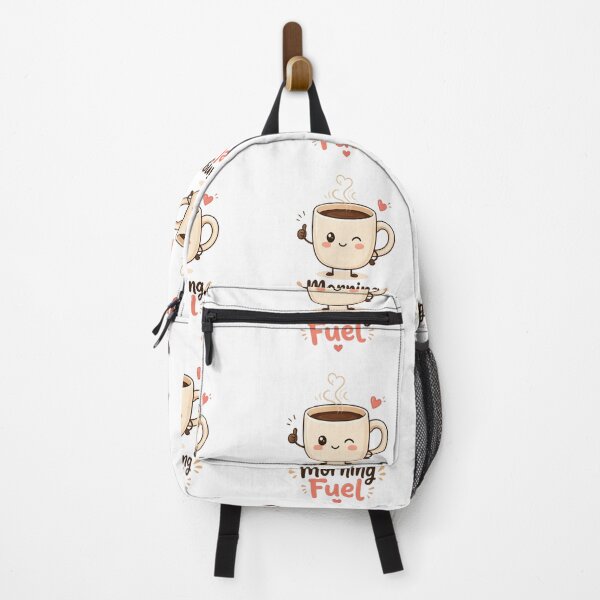 Item preview, Morning Fuel Cute Coffee Mug Character | Kawaii Coffee Lover Sticker | Cozy Caffeine Cartoon Design designed and sold by Sanika arts .