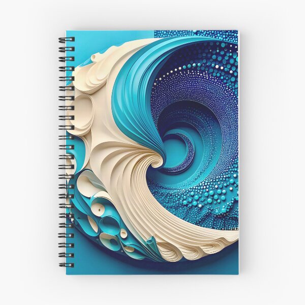 Item preview, Intricate Blue and White Swirl designed and sold by Vicky Brago-Mitchell®.