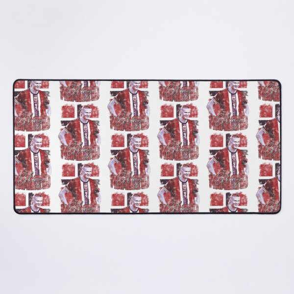 Item preview, Erling Haaland Norway National Team Vintage Striker Art designed and sold by HempressBeads.