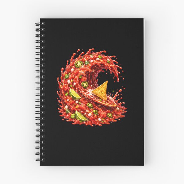Item preview, Tortilla Chip Riding a Spicy Salsa Wave designed and sold by elderberry.