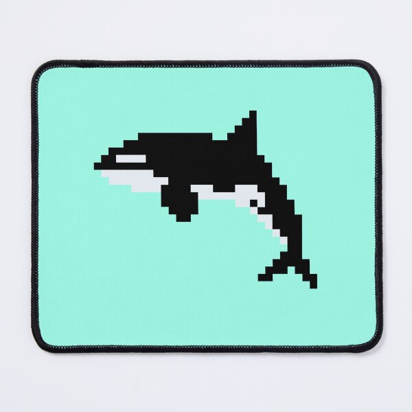Item preview, Pixel Orca Whale designed and sold by AbrahamicDesign.