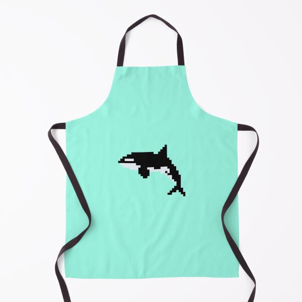 Item preview, Pixel Orca Whale designed and sold by AbrahamicDesign.