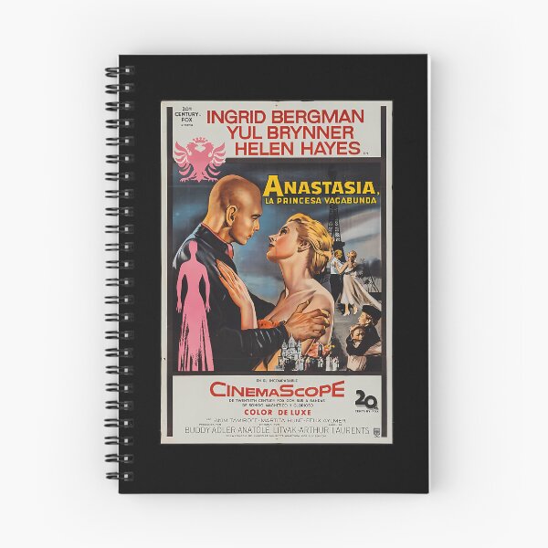 Item preview, Anastasia 1956 Spanish Movie Poster Ingrid Bergman Yul Brynner designed and sold by MO-RO.