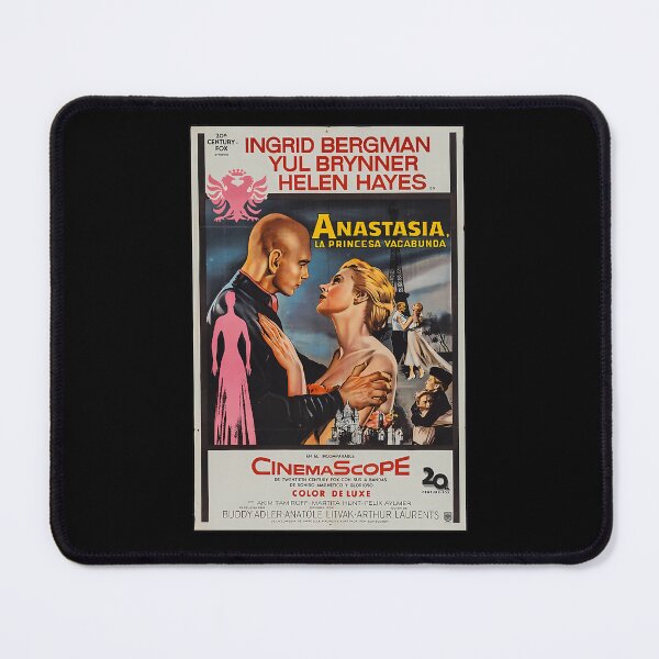 Item preview, Anastasia 1956 Spanish Movie Poster Ingrid Bergman Yul Brynner designed and sold by MO-RO.