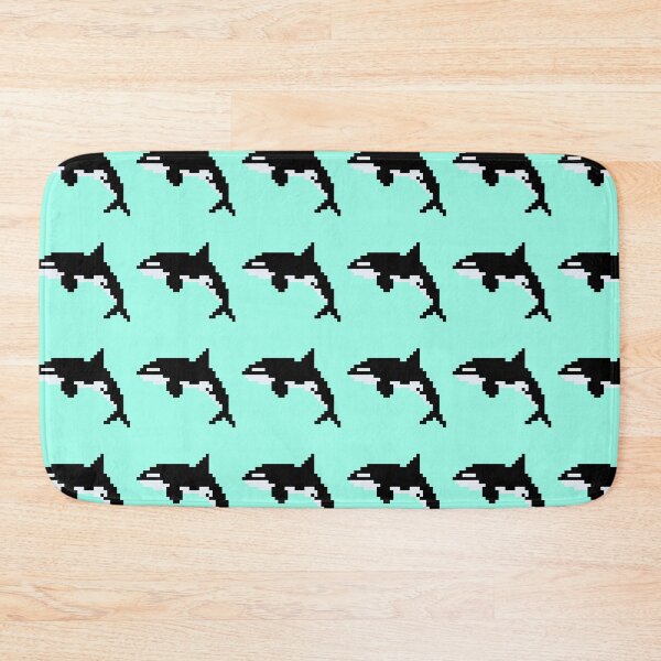 Item preview, Pixel Orca Whale designed and sold by AbrahamicDesign.