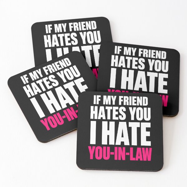 Item preview, Funny If My Friend Hates You Funny Loyalty Quote Art designed and sold by elderberry.