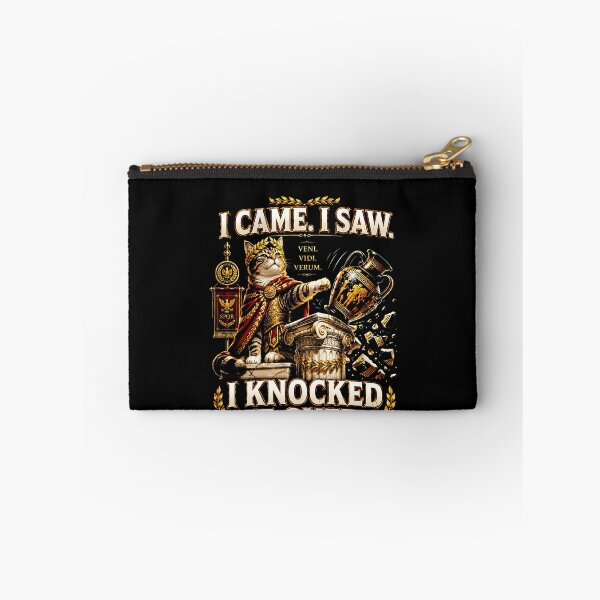 Item preview, Funny Roman Emperor Cat I Came I Saw I Knocked It Over Art designed and sold by elderberry.