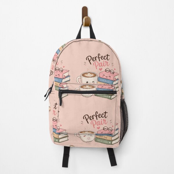 Item preview, Perfect Pair – Cute Coffee & Books Kawaii Design | Cozy Reading Lover Aesthetic designed and sold by Sanika arts .