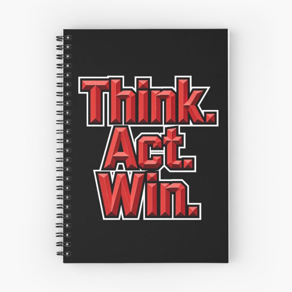 Item preview, Think. Act. Win. designed and sold by Geordesign.