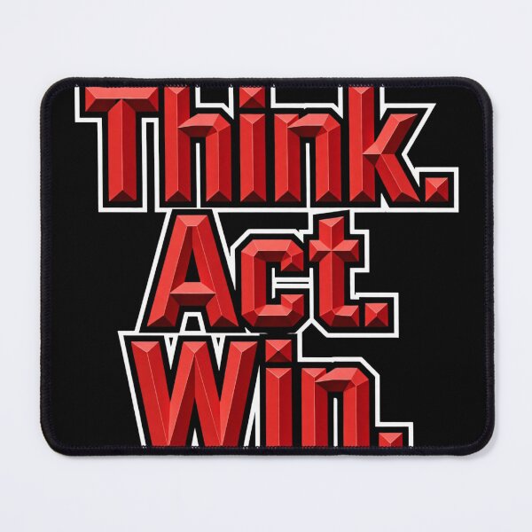 Item preview, Think. Act. Win. designed and sold by Geordesign.