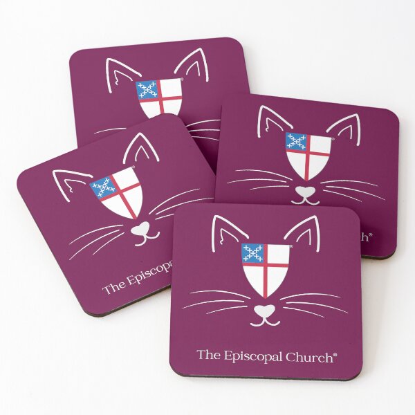 Item preview, Episcopal Cat - The Episcopal Shield™ designed and sold by Canterbury Episcopal Campus Ministry at Texas Tech University .