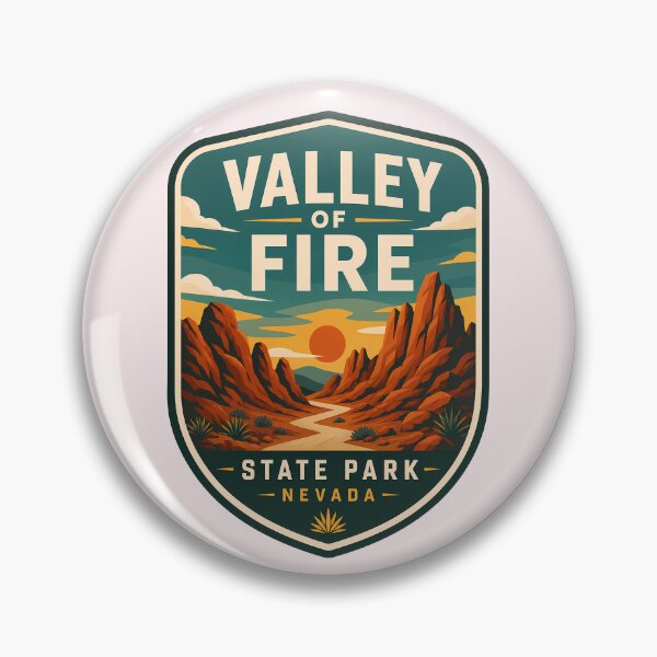 Item preview, Valley of Fire State Park Nature Landscape designed and sold by FrontierCosmic.