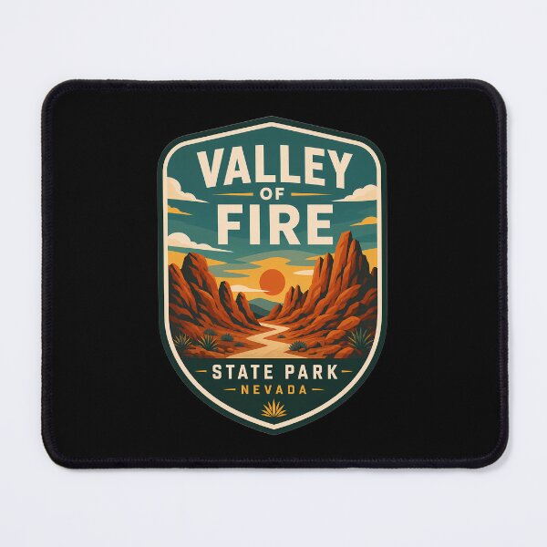 Item preview, Valley of Fire State Park Nature Landscape designed and sold by FrontierCosmic.