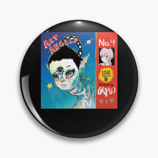 Item preview, Grimes Angels Cover Three Eyed Alien designed and sold by anxious_doodles.
