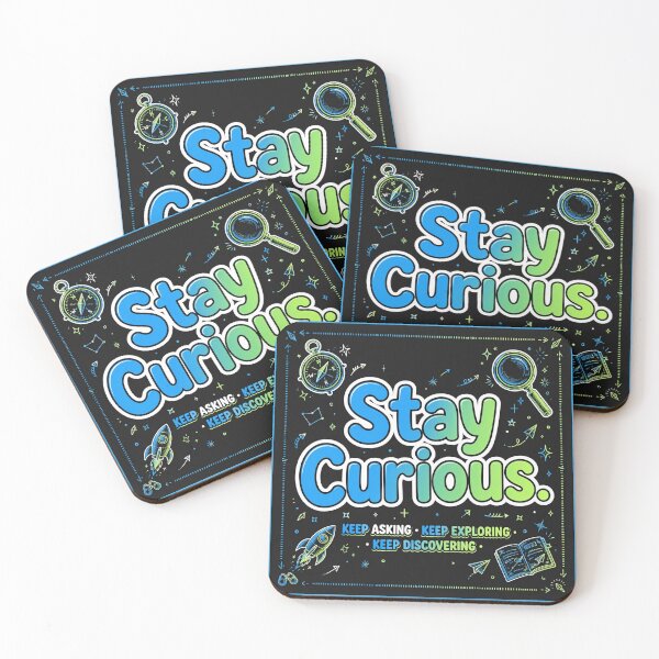 Item preview, Stay Curious  designed and sold by Geordesign.