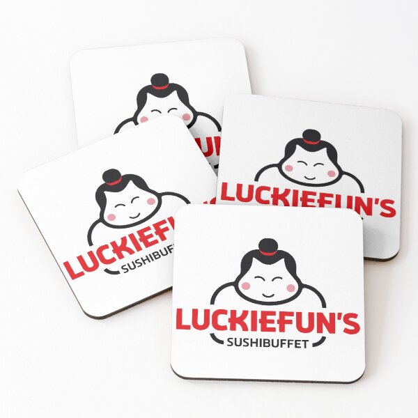 Item preview, Luckiefun's Sushi Buffet Cute Character Logo Design designed and sold by lnpxrwa.