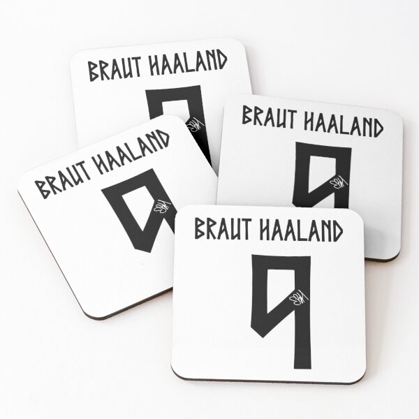 Item preview, Erling Haaland Norway World Cup Signature Black designed and sold by HempressBeads.