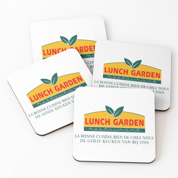 Item preview, Lunch Garden Classic Belgian Restaurant Leaf Emblem designed and sold by lnpxrwa.