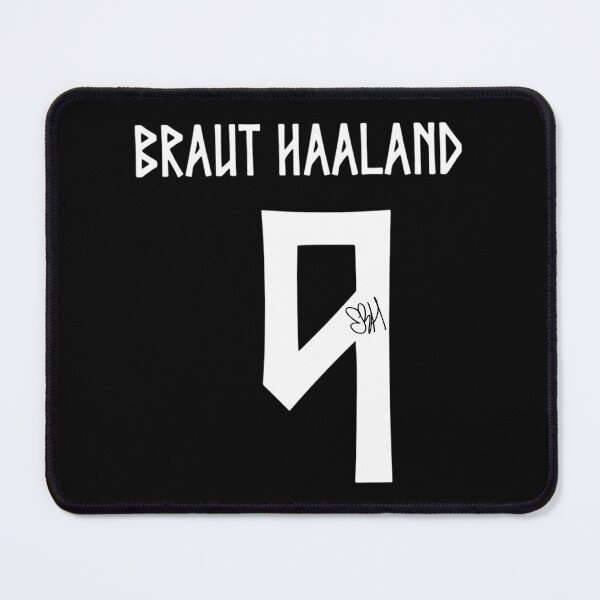 Item preview, Erling Haaland Norway World Cup Signature designed and sold by HempressBeads.