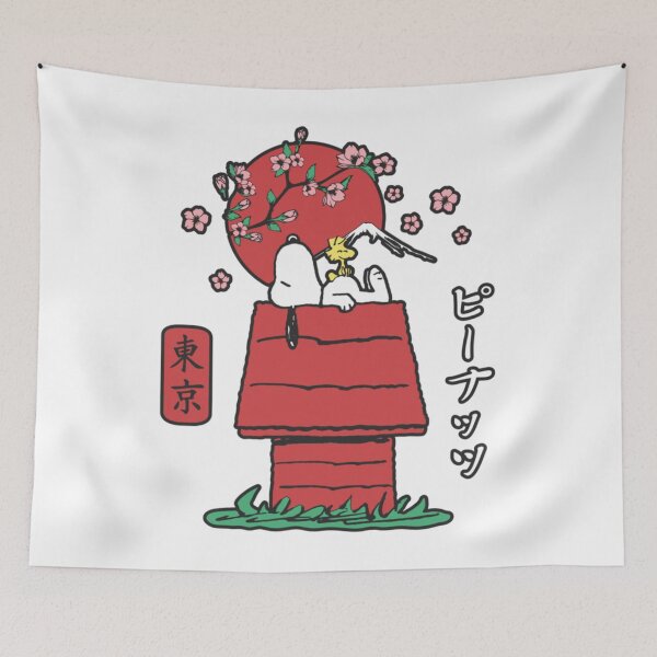 Item preview, Snoopy - Peanuts Comic Strip Japan Style Dog House designed and sold by Kovacekau.