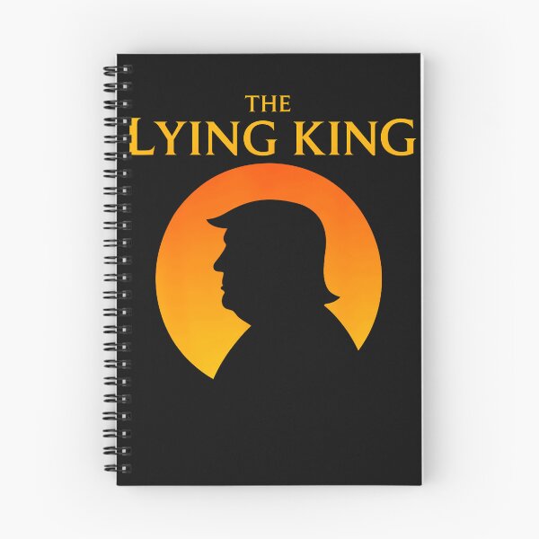 Item preview, The Lying King Political Satire Typography Graphic designed and sold by JamesCrArt.
