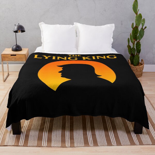 Item preview, The Lying King Political Satire Typography Graphic designed and sold by JamesCrArt.