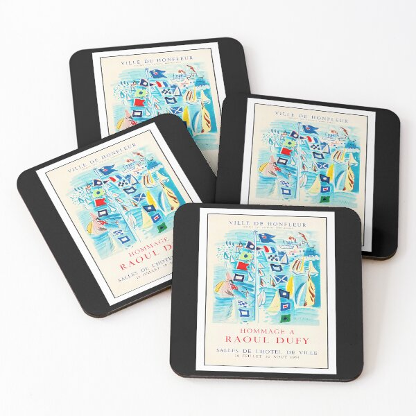 Aperçu de l'œuvre Ville De Honfleur Hommage A Raoul Dufy créée et vendue par anxious_doodles.