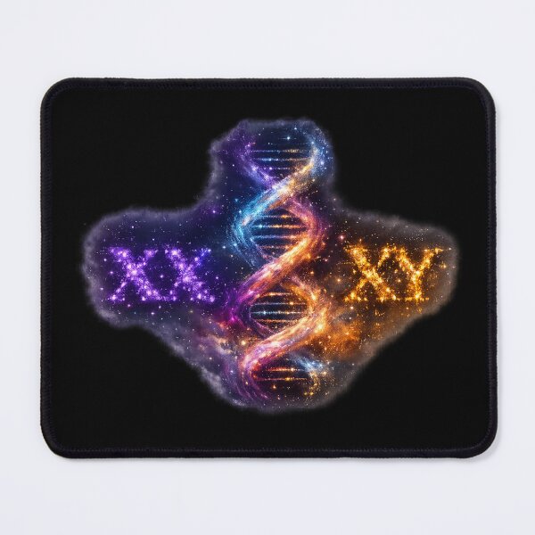 Item preview, Cosmic Stardust Galaxy DNA XX XY designed and sold by teemix.