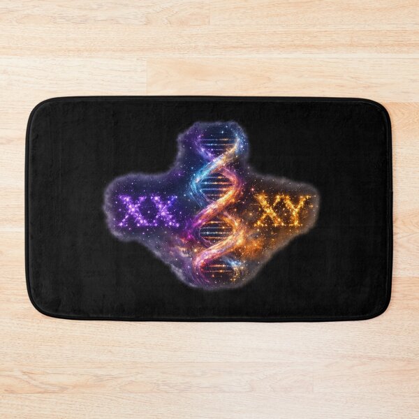 Item preview, Cosmic Stardust Galaxy DNA XX XY designed and sold by teemix.