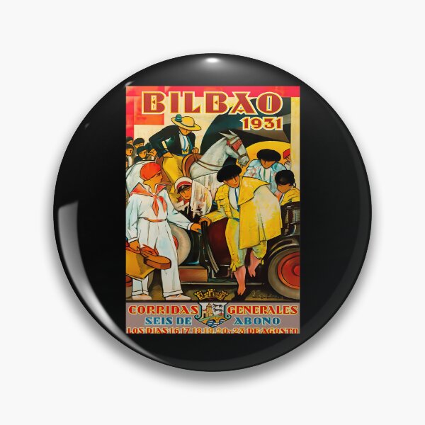 Item preview, Bilbao 1931 Corridas Generales Bullfighting Poster designed and sold by anxious_doodles.