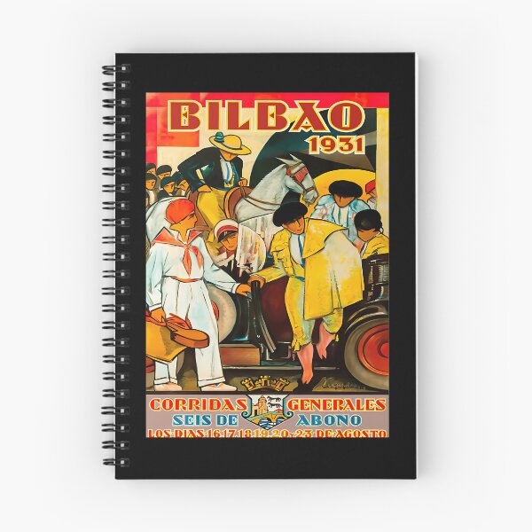 Item preview, Bilbao 1931 Corridas Generales Bullfighting Poster designed and sold by anxious_doodles.