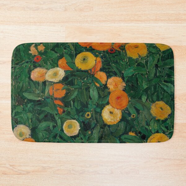 Item preview, Marigolds by Koloman Moser | Vienna Secession Floral Garden Print designed and sold by GalleryRowTV.