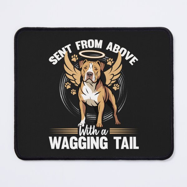 Item preview, Sent From Above With a Wagging Tail Dog Memorial Rainbow Bridge designed and sold by abig-eiyana.