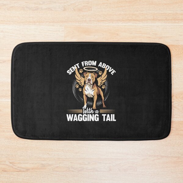 Item preview, Sent From Above With a Wagging Tail Dog Memorial Rainbow Bridge designed and sold by abig-eiyana.