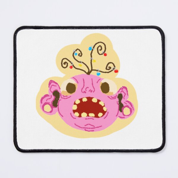 Item preview, Pink Christmas monster guy designed and sold by Echo-Bolt27.